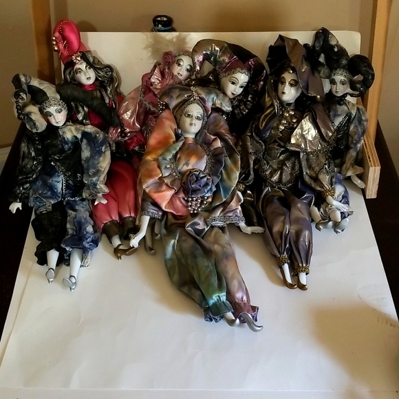 Reinart Faelenskollektion Other - 7 Jester dolls from Germany